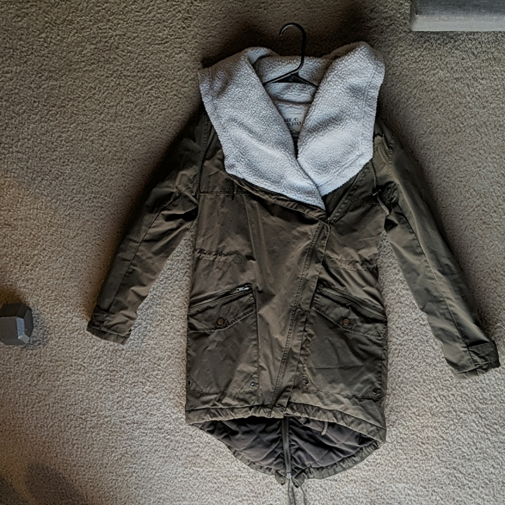 Green Long Jacket